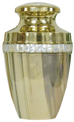 Traditional Mother of Pearl Urn