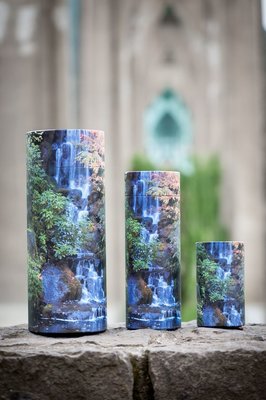 Waterfall Scattering Urn - Medium