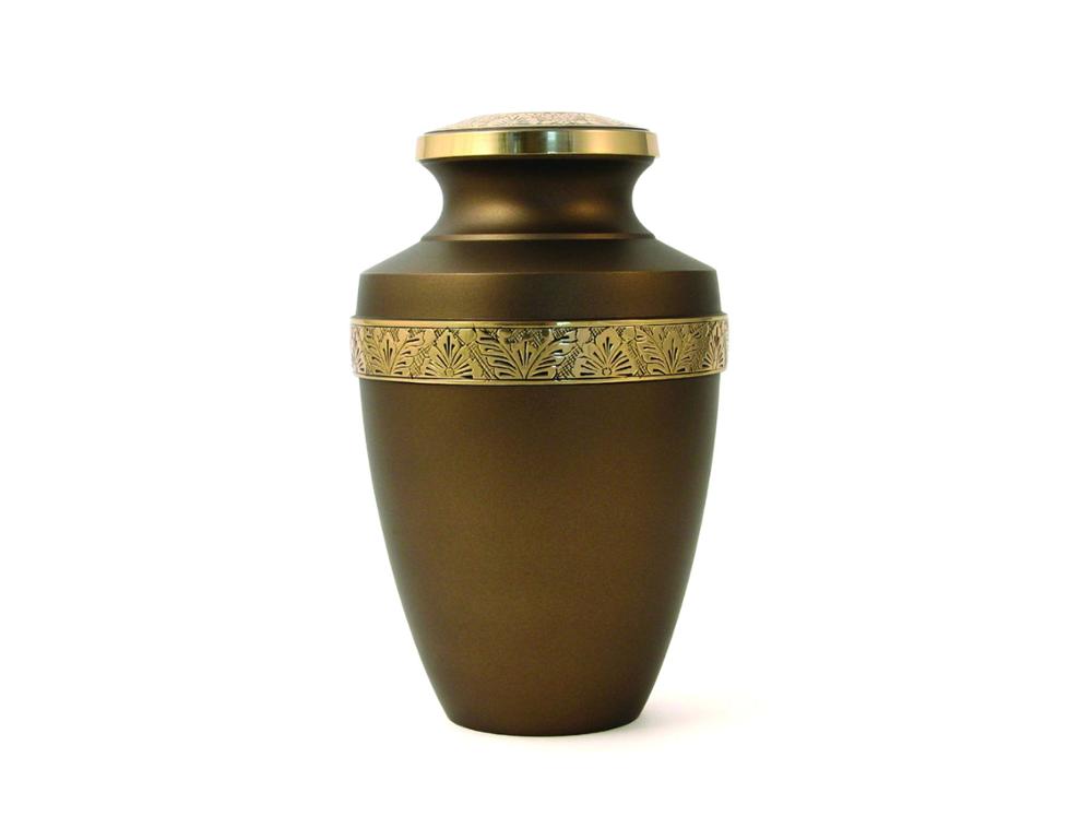 Grecian Rustic Bronze Urn