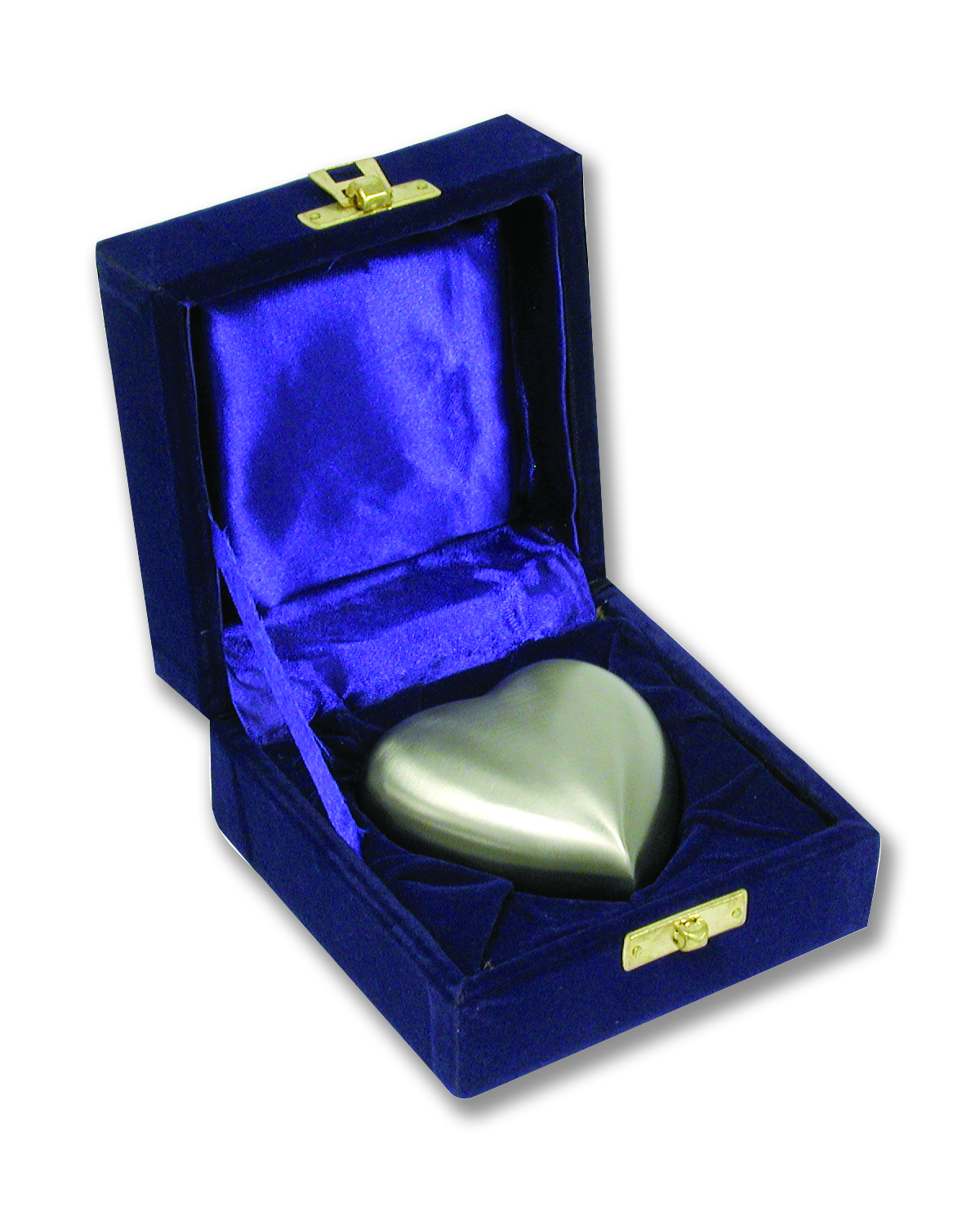 Pewter Heart Shaped Keepsake Urn