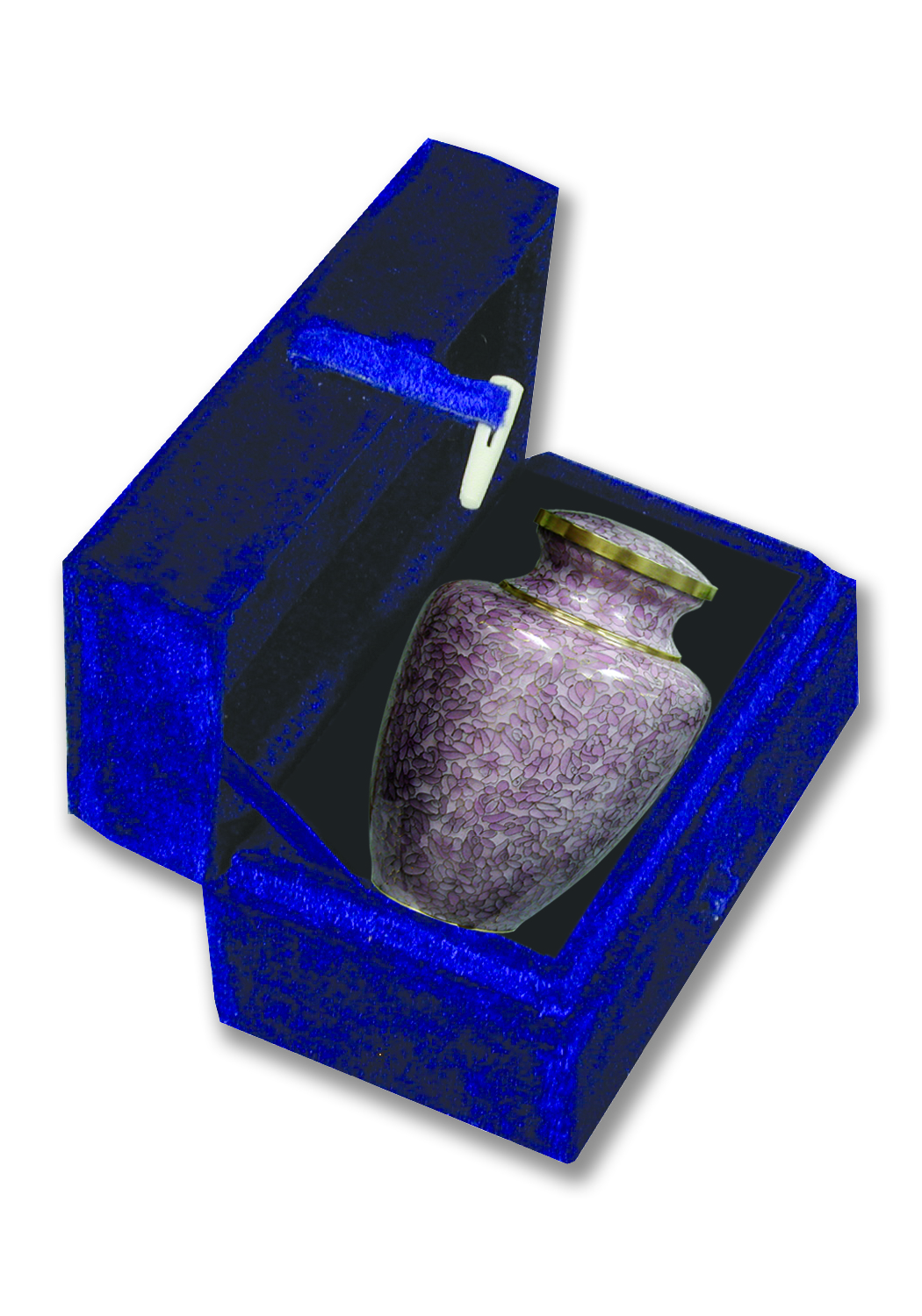 Rose Cloisonne Keepsake Urn