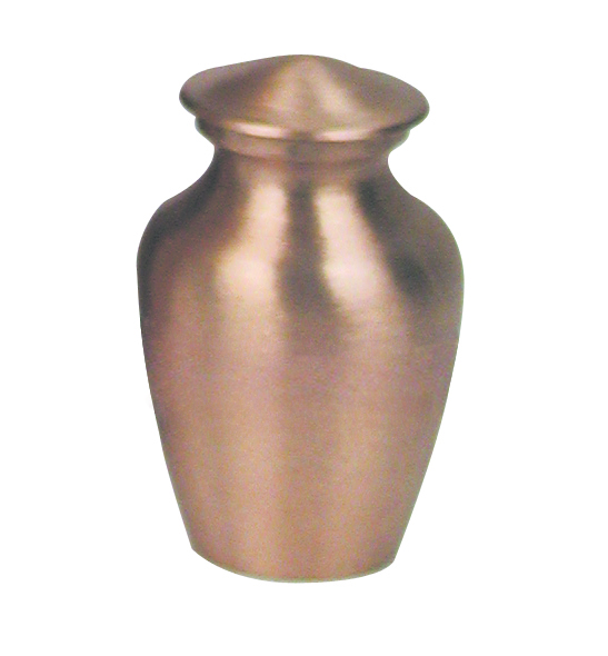 Satin Gold Urn