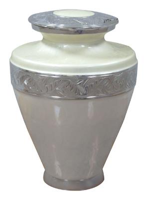 Silver Pearl Keepsake Urn