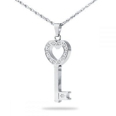 Key to Heaven Silver Pendant