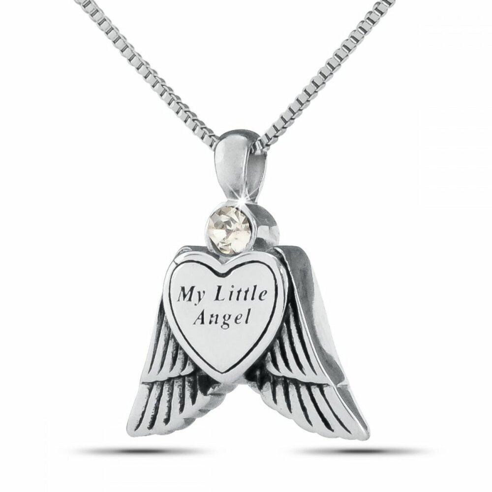 My Little Angel Silver Pendant