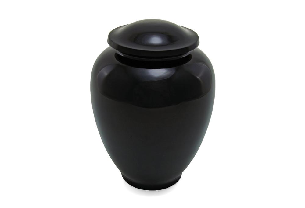 Reflective Brown Urn