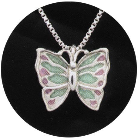 Sterling Silver Butterfly Pendant